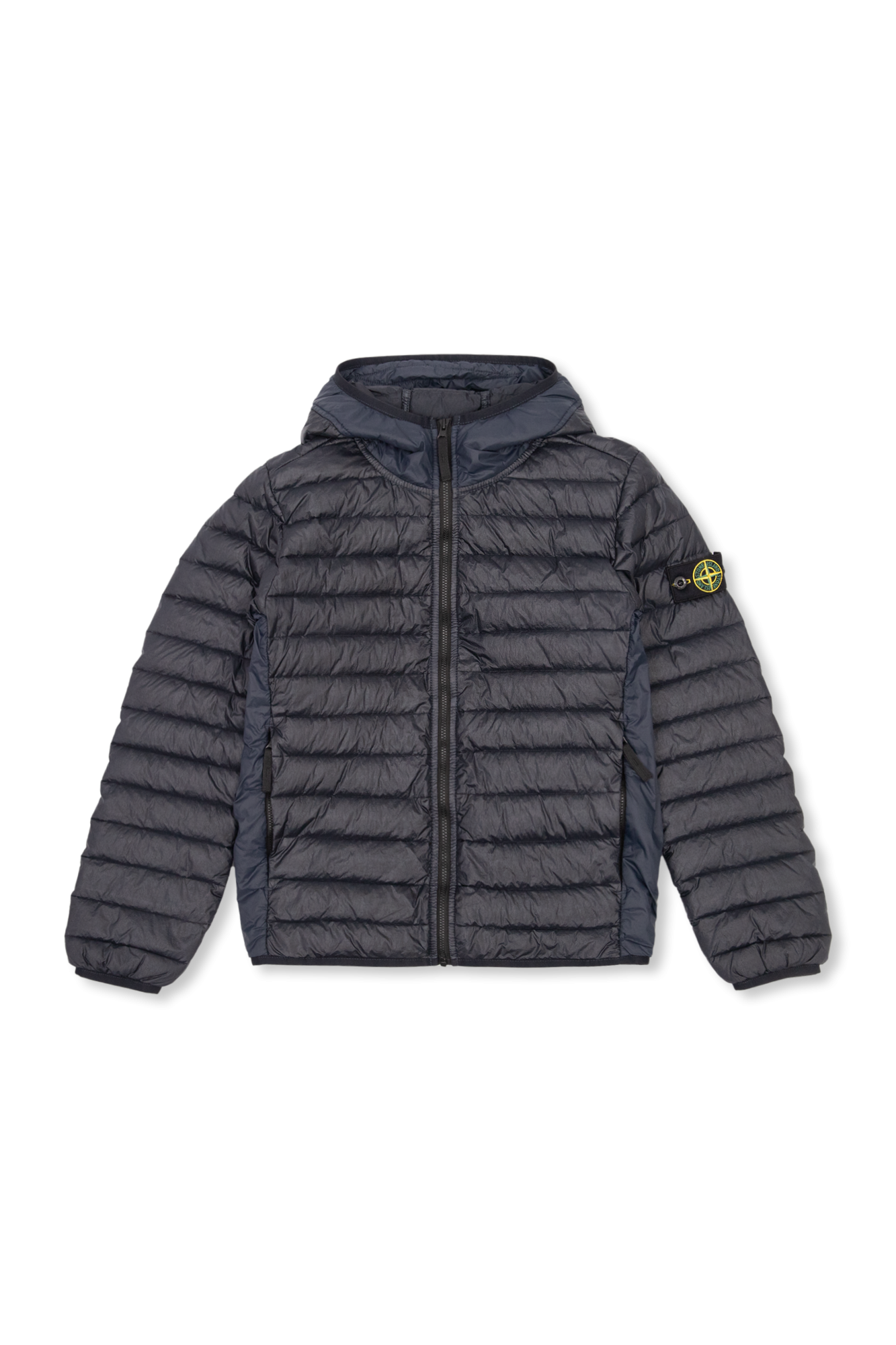 Boys black stone island on sale jumper